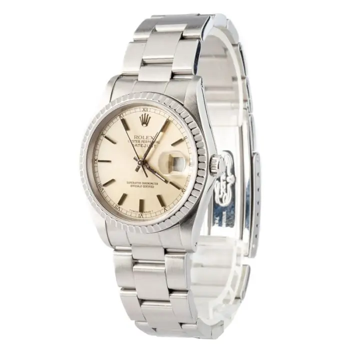 Cheapest Rolex Datejust 36 16220 Silver Dial Supreme Clone - Image 3