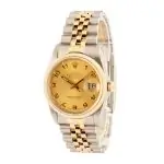 Cheapest Rolex Datejust 36 16233 Champagne Arabic Dial - Image 3