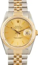 Clean Factory Supreme Rolex Datejust 16233 Two-Tone Clone
