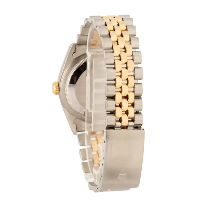 Cheapest Rolex Datejust 16233 Champagne Dial 36mm Steel Gold - Image 4