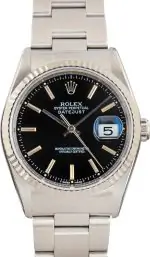 Cheapest Rolex Datejust 16234 Black Dial Super Clone Clean Factory