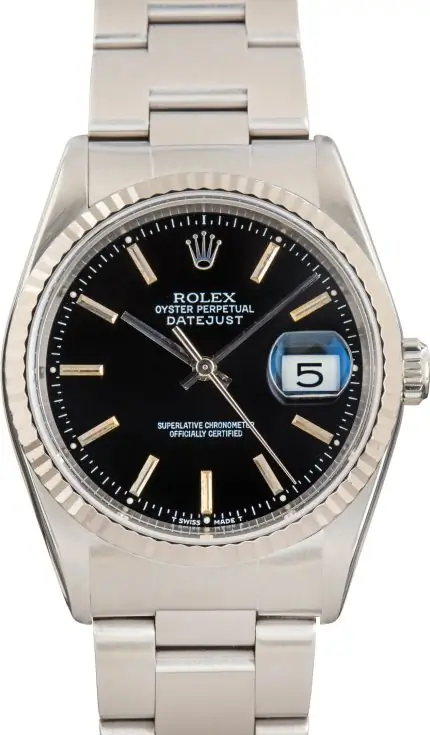 Cheapest Rolex Datejust 16234 Black Dial Super Clone Clean Factory