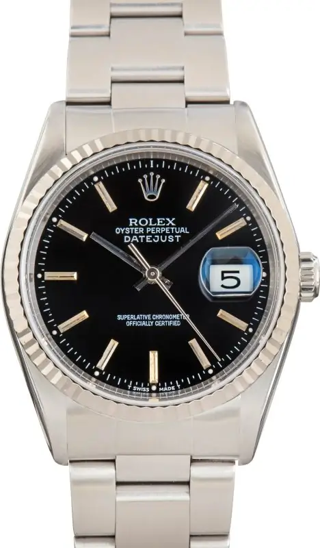 Cheapest Rolex Datejust 16234 Black Dial Super Clone Clean Factory