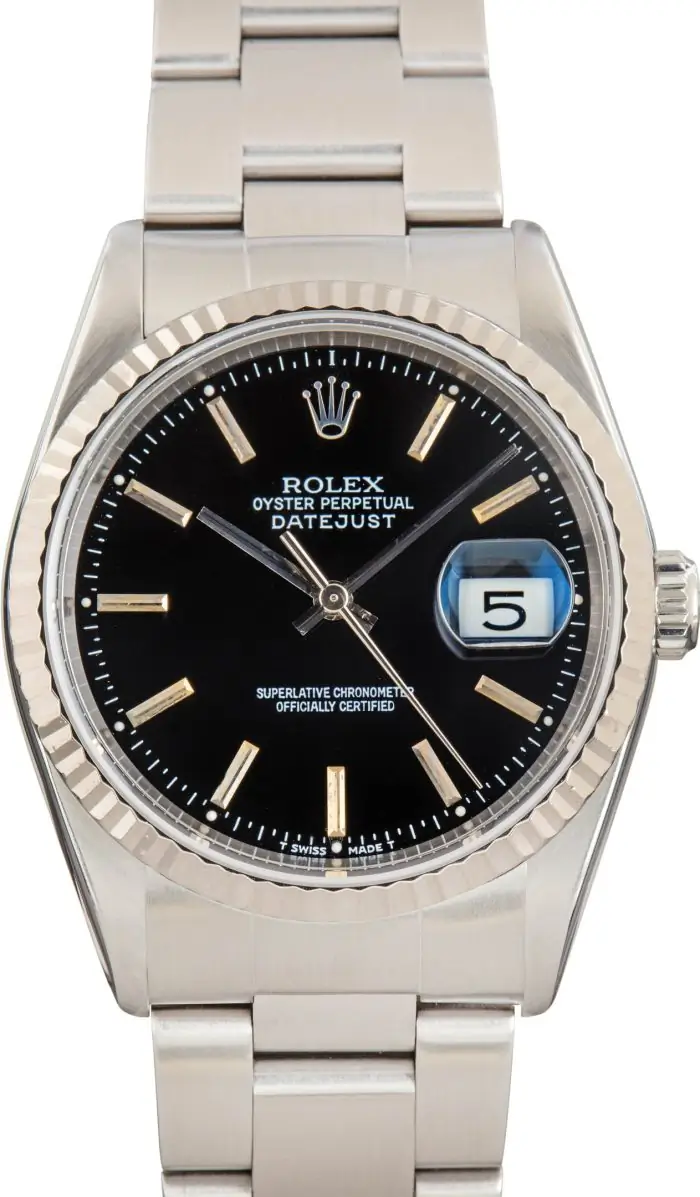 Cheapest Rolex Datejust 16234 Black Dial Super Clone Clean Factory - Image 2