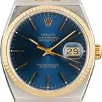Cheapest Rolex OysterQuartz 17013 Blue Dial 36mm Steel Gold