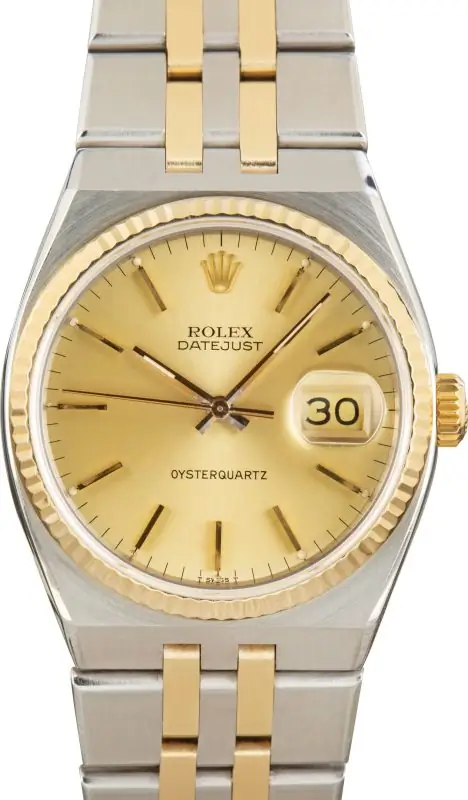 Cheapest Rolex Oysterquartz 17013 Two-Tone Vintage 36mm