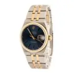 Cheapest Rolex OysterQuartz 17013 Blue Dial 36mm Steel Gold - Image 3