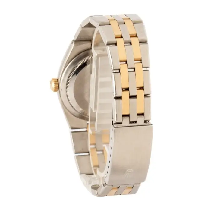 Cheapest Rolex OysterQuartz 17013 Blue Dial 36mm Steel Gold - Image 4