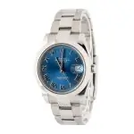 Cheapest Rolex Datejust 41 Blue Dial 126300 Clean Factory Clone - Image 3