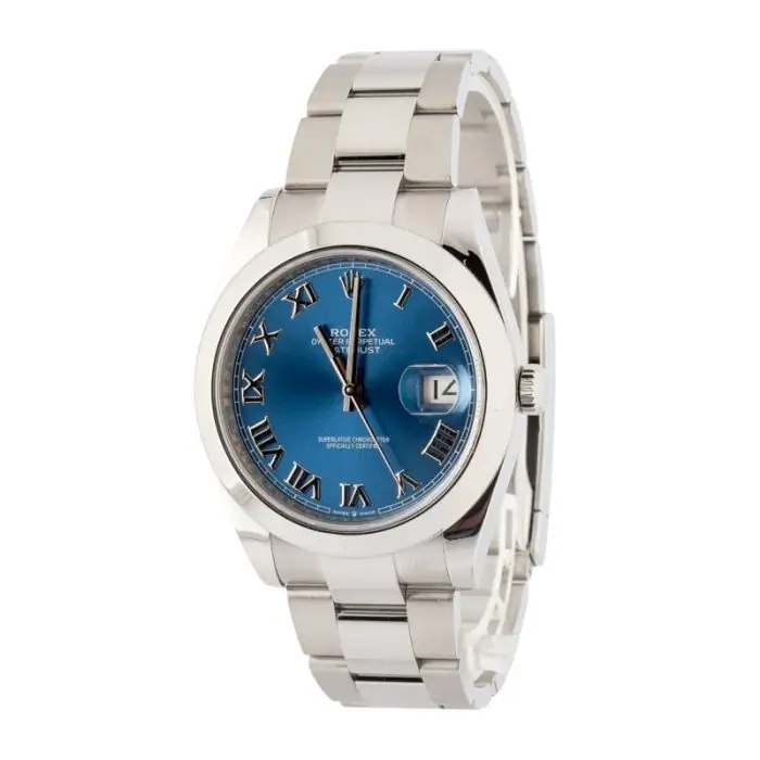 Cheapest Rolex Datejust 41 Blue Dial 126300 Clean Factory Clone - Image 3