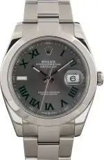 Clean Factory Super Clone Rolex Datejust 41 Wimbledon Dial