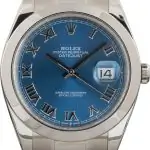 Cheapest Rolex Datejust 41 Blue Dial 126300 Clean Factory Clone