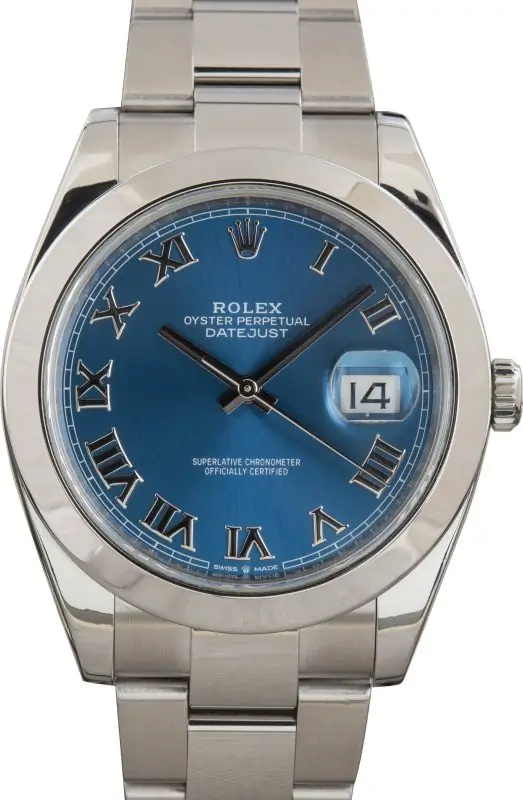 Cheapest Rolex Datejust 41 Blue Dial 126300 Clean Factory Clone