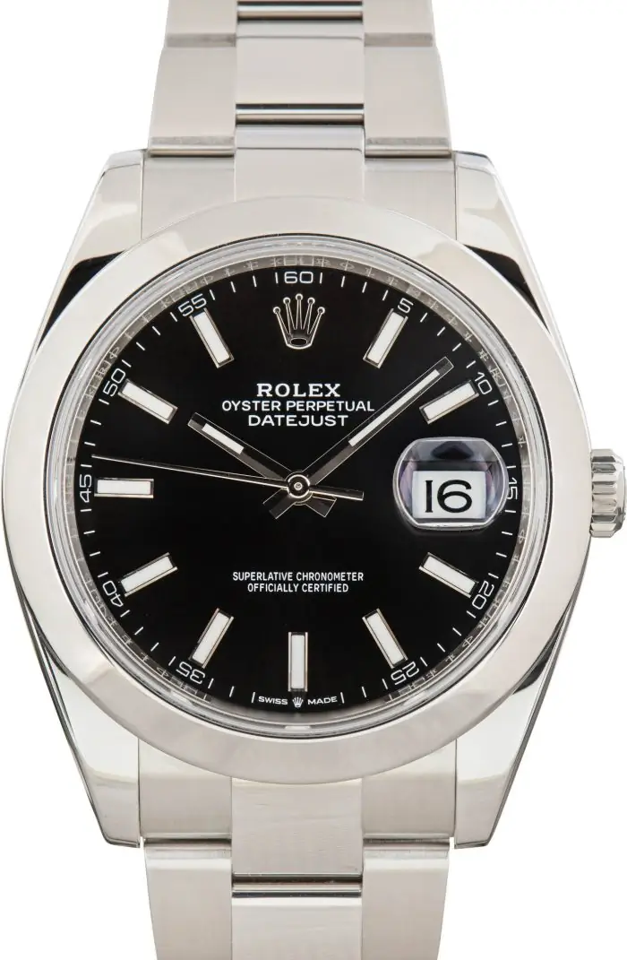 Cheapest Supreme Rolex Datejust 41 Steel Oyster 126300 Black - Image 2