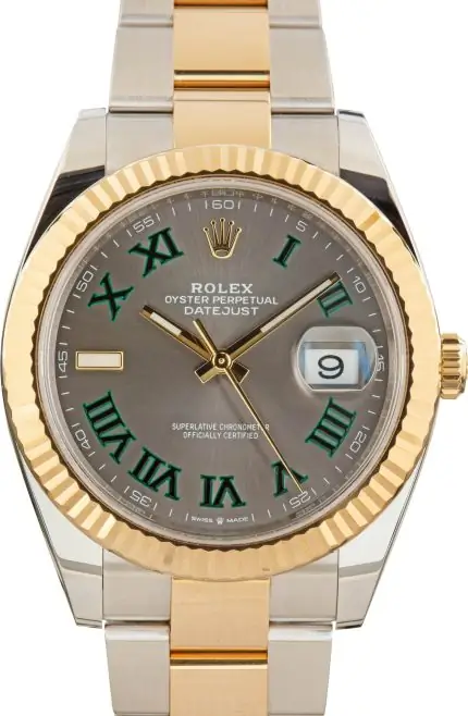 Clean Factory Super Clone Rolex Datejust 41 126333 Wimbledon