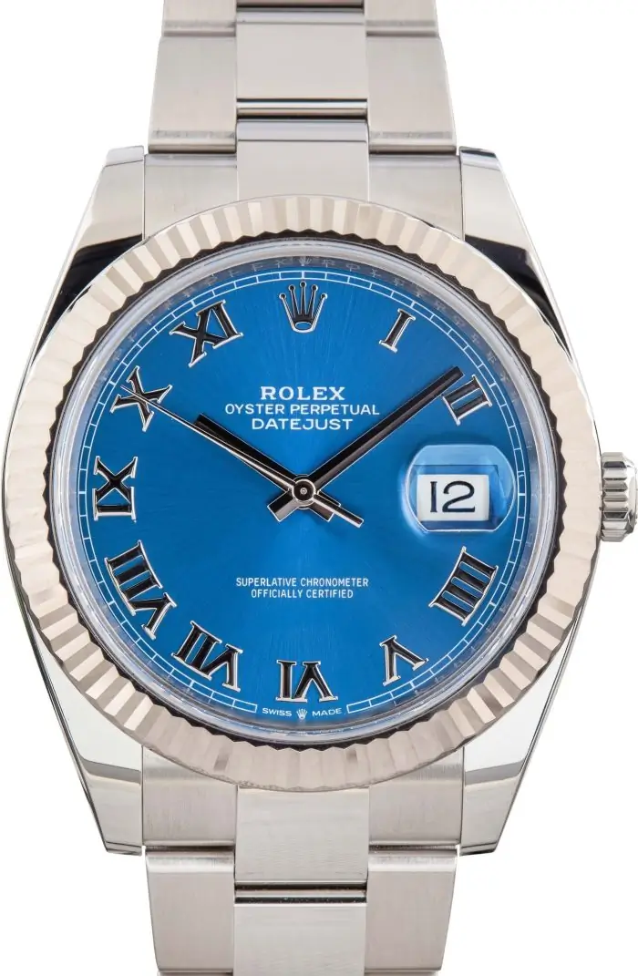 Cheapest Rolex Datejust 41 Blue Roman Dial Clean Factory Clone - Image 2