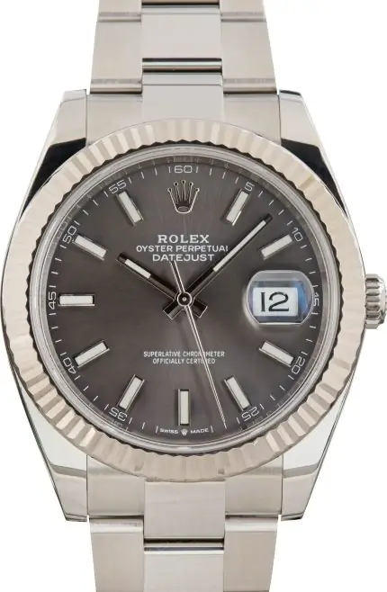 Cheapest Rolex Datejust 41 126334 Slate Dial Super Clone
