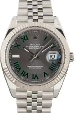 Cheapest Rolex Datejust 41 Wimbledon Stainless Steel Jubilee
