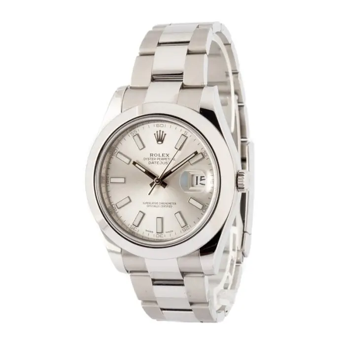 Clean Factory Supreme Rolex Datejust II 116300 Silver Superluminova - Image 3