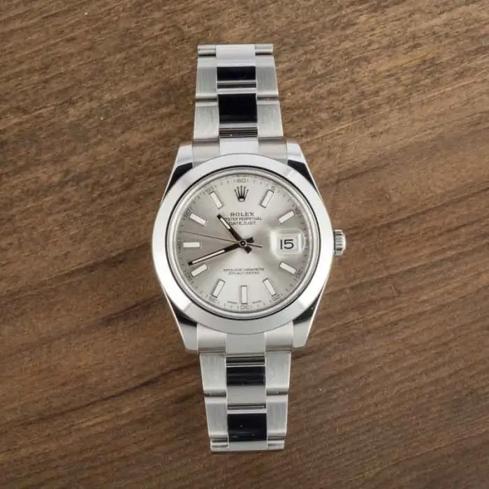 Clean Factory Supreme Rolex Datejust II 116300 Silver Superluminova - Image 6