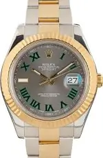 Clean Factory Supreme Rolex Datejust II 116333 Wimbledon Two-Tone