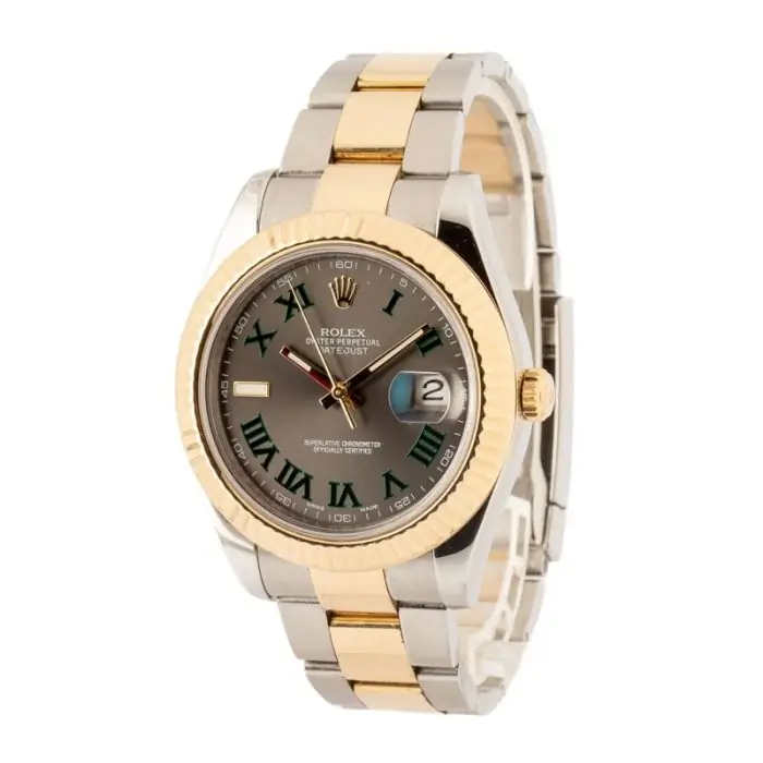 Clean Factory Supreme Rolex Datejust II 116333 Wimbledon Two-Tone - Image 3