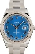 Cheapest Rolex Datejust II 116334 Blue Roman Super Clone