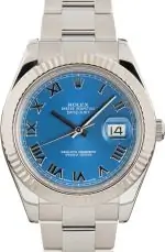 Cheapest Rolex Datejust II 116334 Blue Dial 41mm Super Clone