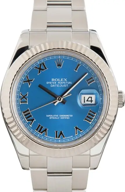 Cheapest Rolex Datejust II 116334 Blue Dial 41mm Super Clone