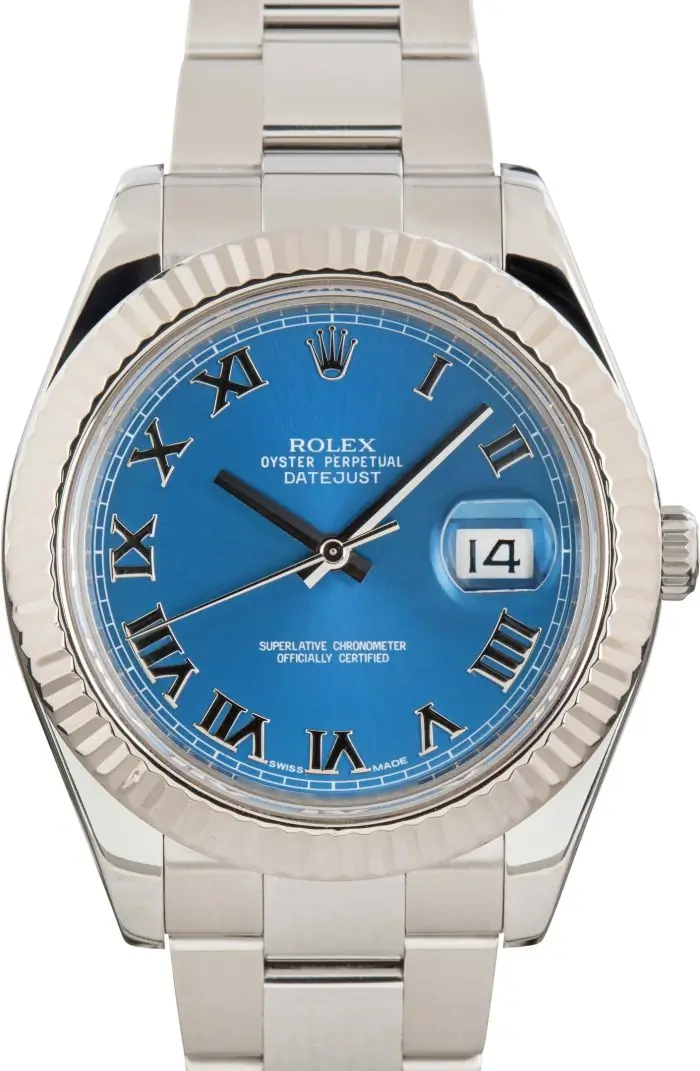 Cheapest Rolex Datejust II 116334 Blue Dial 41mm Super Clone - Image 2