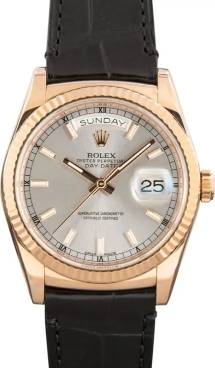 Cheapest Rolex Day-Date 36 Everose Gold Super Clone Watch