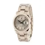Supreme Rolex Day-Date 36 White Gold 118209 Silver Diamond Dial - Image 3