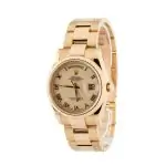 Cheapest Rolex Day-Date 36 Yellow Gold Ivory Roman Dial 2000 - Image 3