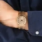 Cheapest Rolex Day-Date 36mm OysterQuartz Gold 19018 - Image 5