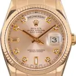 Supreme Rolex Day-Date 36 Ref 118235 Rose Gold Pink Diamond