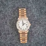Clean Factory Supreme Rolex Day-Date 36 128235 Everose Gold - Image 6