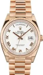 Clean Factory Supreme Rolex Day-Date 36 128235 Everose Gold