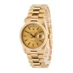 Cheapest Rolex Day-Date 18038 Champagne Dial 36mm Yellow Gold - Image 3