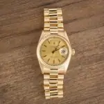 Cheapest Rolex Day-Date 18038 Champagne Dial 36mm Yellow Gold - Image 6