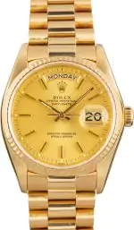 Cheapest Rolex Day-Date 36 Champagne Dial 18038 Clean Factory