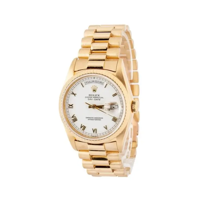 Cheapest Rolex Day-Date 36 Yellow Gold 18238 Supreme Replica - Image 3