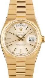 Cheapest Rolex Day-Date 36mm OysterQuartz Gold 19018