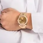 Cheapest Rolex Day-Date 40 Yellow Gold Diamond Champagne Roman - Image 5
