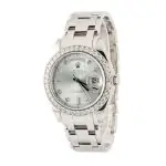 Clean Factory Supreme Rolex Day-Date Platinum Ice Blue Diamond - Image 3