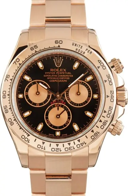 Cheapest Rolex Daytona 116505 18k Everose Gold Super Clone
