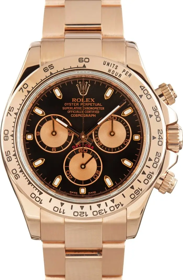 Cheapest Rolex Daytona 116505 18k Everose Gold Super Clone - Image 2