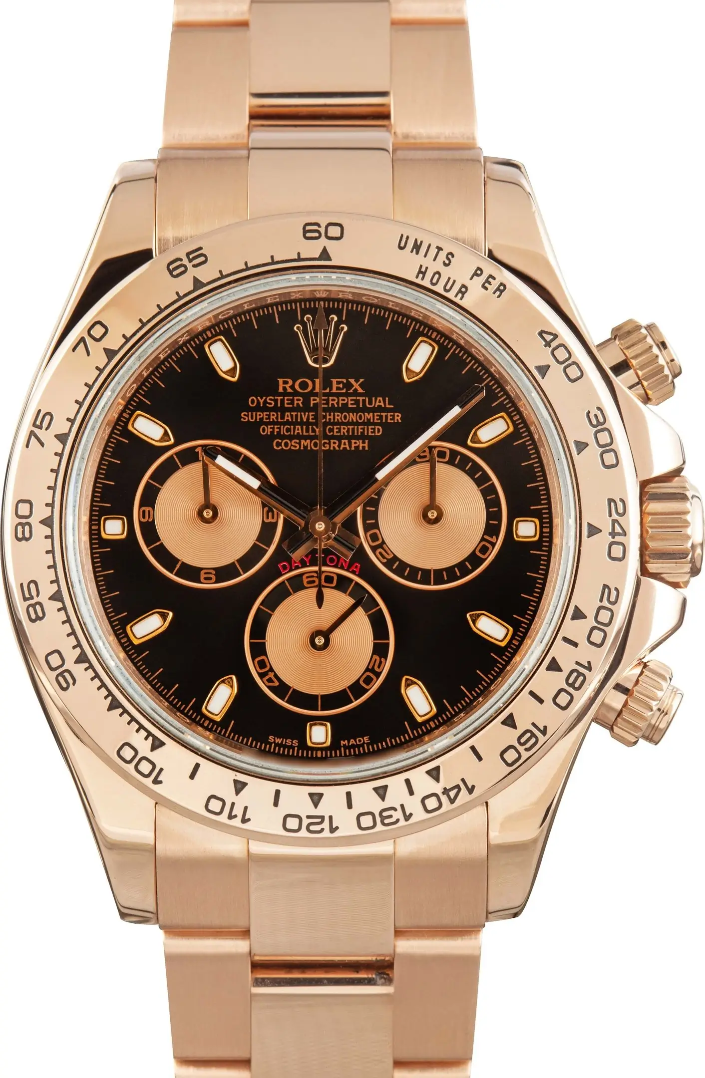 Cheapest Rolex Daytona 116505 18k Everose Gold Super Clone
