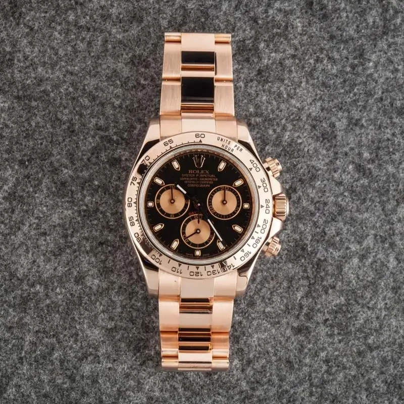 Cheapest Rolex Daytona 116505 18k Everose Gold Super Clone