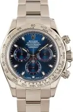 Cheapest Rolex Daytona 116509 Blue Dial 18k White Gold Super Clone