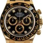 Clean Factory Super Clone Rolex Daytona 116518 Black Diamond